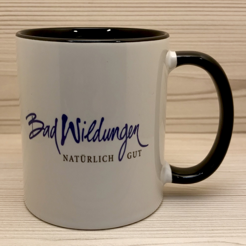 Tasse Bad  Wildungen  intone schwarz 