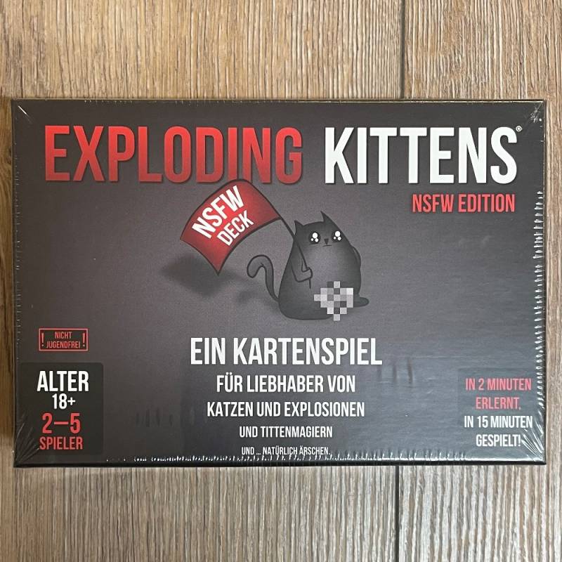 Exploding Kittens Asmodee NSFW Edition - Jeu de …