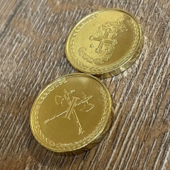 Larp Münze* - Südlande - Gold* - Rabatt nur für Mitglieder der Länder der Südlande Kampagne! Larp Münze* - Südlande - Gold* - Rabatt nur für Mitglieder der Länder der Südlande Kampagne!