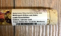 Räucherharze in Glasröhre - Rosen Weihrauch ca. 25g