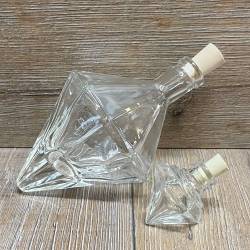 Flasche - Motiv - Diamant - 15ml mit Spitzkorken
