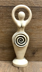 Statue - Spiral Göttin - Spiral Goddess by Abby Willowroot - Dekoration - Ritualbedarf