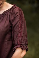 Bluse LC - 2027 Damen, kurze Ärmel - verschiedene Farben