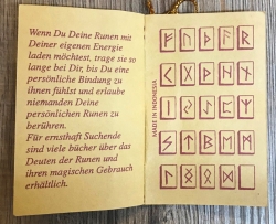 Divination - Runen-Set Holz (25 Stück) - Wahrsagen - Hellsehen - Ausverkauf
