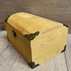 Truhe Schatzkiste natur - Größe 3 - Schatz Aufbewahrung Versteck