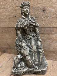 Statue - Freya - Stonefinish - Dekoration - Ritualbedarf