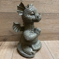 Gartenstatue - Drache Yoga (in & outdoor)