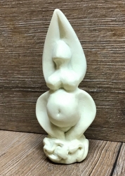 Statue - Venus - weiße Tonoptik - Dekoration - Ritualbedarf - Ausverkauf
