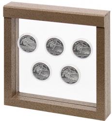 Objekt-Rahmen für Münzen, Medaillen & mehr - 15cm x 15cm (innen) - Ausverkauf