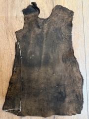 Felle - Kanin - gefärbt - kurze Haare - dunkelbraun - ca. 20cm x 35cm - 2te Wahl