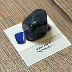 Edelstein - Trommelstein - Lapis Lazuli - ca. 25-35mm