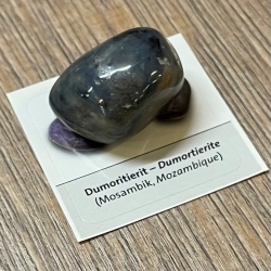 Edelstein - Trommelstein - Dumortierit - ca. 25-35mm