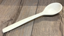 Holz Löffel - Esslöffel oval handgemacht - Größe L