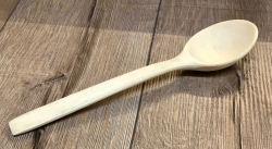 Holz Löffel - Esslöffel oval handgemacht - Größe XL