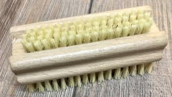 Holz Bürste - Nagelbürste/ Handwaschbürste aus Naturborsten