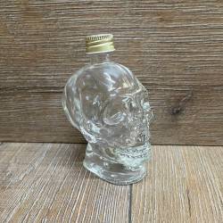 Flasche - Motiv - Totenkopf - 50ml - mit Verschluss