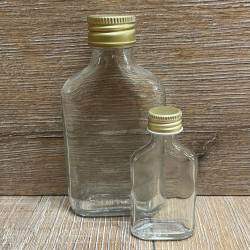 Flasche - Taschenflasche - 20ml - mit Schraubverschluss