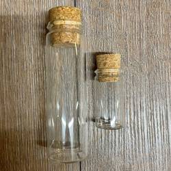 Glas - Glasröhrchen Nr. 13 - 50ml mit Korken