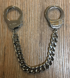 Armband - Handschellen Chained & Locked 21cm - Edelstahl poliert