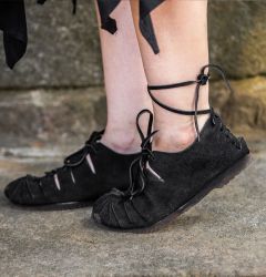 Schuhe LC - Bundschuhe/ Ritualschuhe zum Schnüren mit Gummisohle