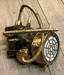 Steampunk - Maske mit Gummiband - Gas-Maske mit einem Filter