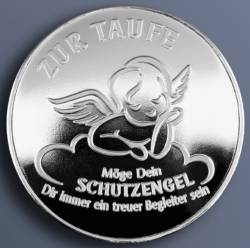 Fotomedaille - Dein Foto auf einer Medaille - 40mm - Feinsilberauflage - weitere Motive