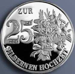 Fotomedaille - Dein Foto auf einer Medaille - 40mm - Feinsilberauflage - weitere Motive