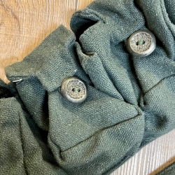 Tasche - Baumwolle - 5er Taschengürtel - grün