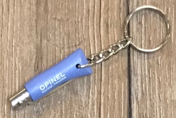Opinel Schlüsselanhänger rostfrei - Nr. 02 mit 4,8cm Heftlänge - blau - Ausverkauf