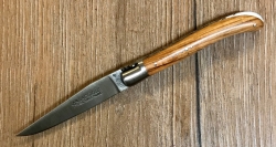 Fontenille Pataud Gilles - Laguiole-Messer, Stahl 12C27, Back Lock, LAGUIOLE XS - Olivenholz - Made in France!