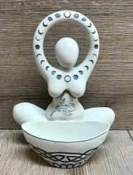 Statue - Offering Bowl by Abby Willowroot Goddess - Dekoration - Ritualbedarf