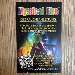 Pyro - Mystical Fire - buntes Feuer/ Lagerfeuer - farbige Flammen