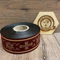 33019-brdx - Borte Kreuze 2 - 10m - Breite 33mm - Mittelalter LARP Karneval