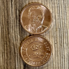 Larp Münze* - Haendler Gilde - Pecunia non olet - Kupfer* Larp Münze* - Haendler Gilde - Pecunia non olet - Kupfer*