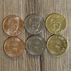 Larp Münzset* 13 - Haendler Gilde - Pecunia non olet - inkl. Baumwollbeutel