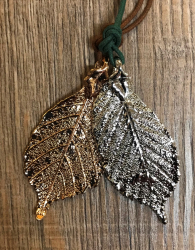 Anhänger - Symphony of the Leaves - Erle/ Alder - Silber