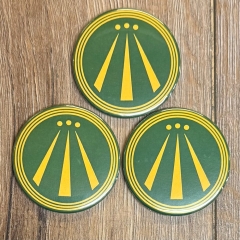 Magnet 59mm - AWEN - OBOD Druiden Symbol - grün