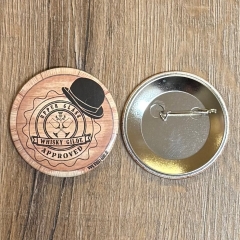 Buttons 59mm - individuell - 6 Stück