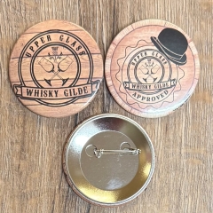 Buttons 59mm - individuell - 6 Stück