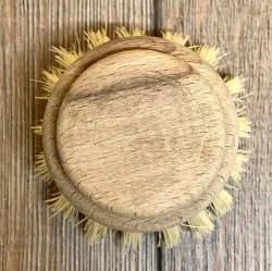 Holz Bürste - Spülbürste Ersatzkopf - echt Fibre - großer Kopf