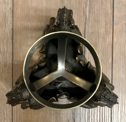 Divination - Glaskugel Ständer Dragon´s Phrophecy 18,5cm inkl. Glaskugel - bronziert