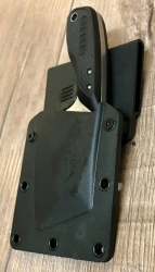 Gerber - Gürtelmesser Tri-Tip - robuste Cleaver-Klinge aus 7Cr17MoV Stahl mit einer satinierten Oberfläche in Holster aus Kunststsoff