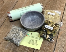 Räucherset groß - &quote;Reinigung&quote; - Komplettset im Organzabeutel