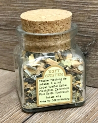 Räucherung - Smokes of the world - Indianisch im Korkenglas - ca. 40g - falsch etikettiert