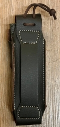 Lederetui aus Kunstleder - Opinel Alpine mit Gürtelschlaufe, Lederband & Druckknopf  für Nr. 7, 8 sowie Slim Line 8 & 10
