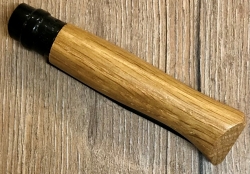 Opinel Rostfrei - Nr. 08 mit 11cm Heftlänge - Black Oak - geschwärzt - Eichenholz in dekorativer Holzbox