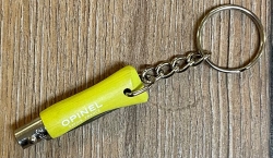 Opinel Schlüsselanhänger rostfrei - Nr. 02 mit 4,8cm Heftlänge - COLORAMA - anisgrün