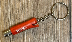 Opinel Schlüsselanhänger rostfrei - Nr. 02 mit 4,8cm Heftlänge - COLORAMA - orange