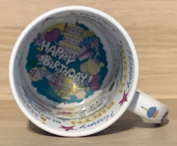 Tasse - Wunschmotiv - Motto-Tassen Keramik - Happy Birthday, Thank You & Love