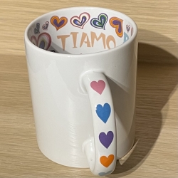 Tasse - Wunschmotiv - Motto-Tassen Keramik - Happy Birthday, Thank You & Love